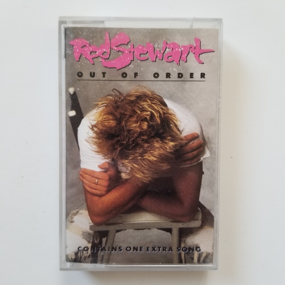 Rod Stewart 'Out of Order' Cassette Tape 🎵3/$15